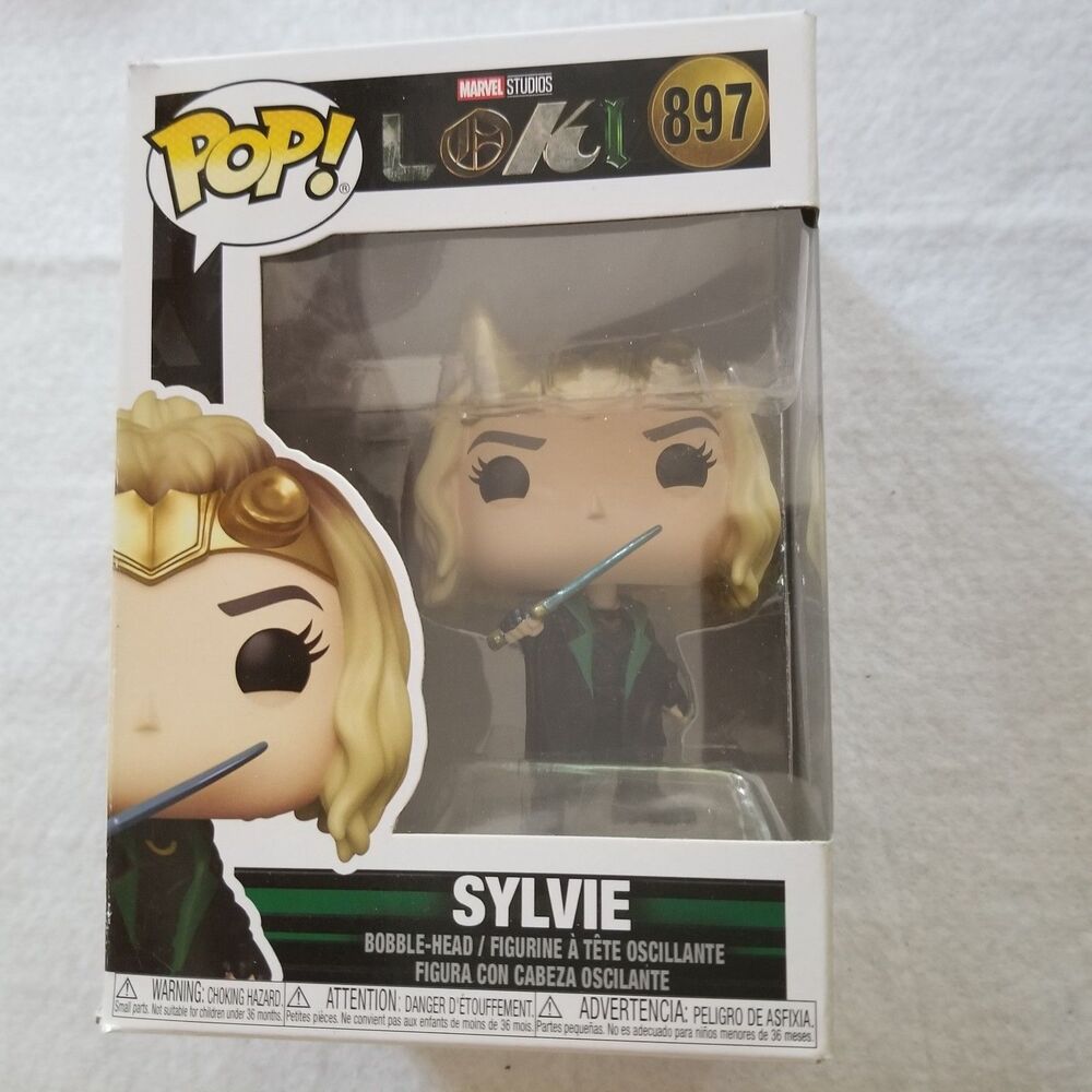 Funko Pop! Marvel Loki Sylvie #897 Vinyl Figure Disney+ Series NEW in Box